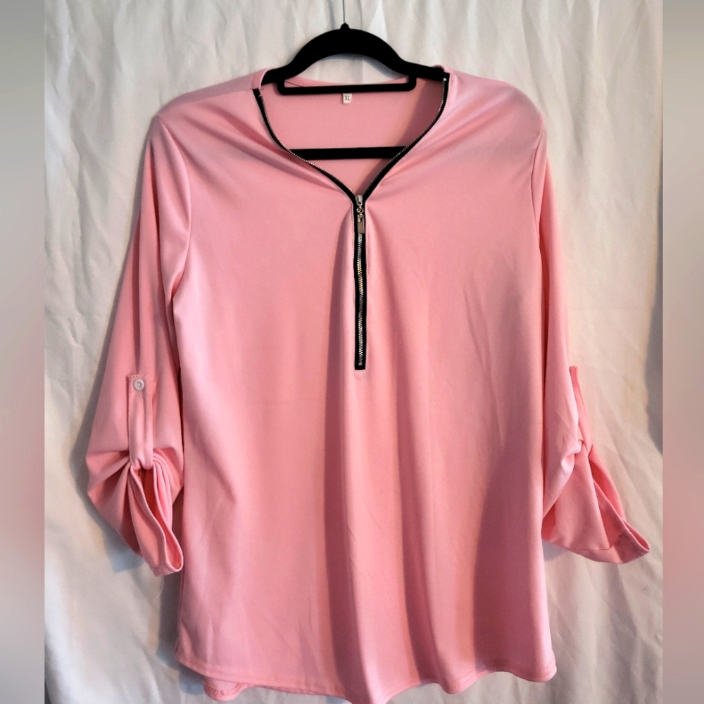 Pink blouse